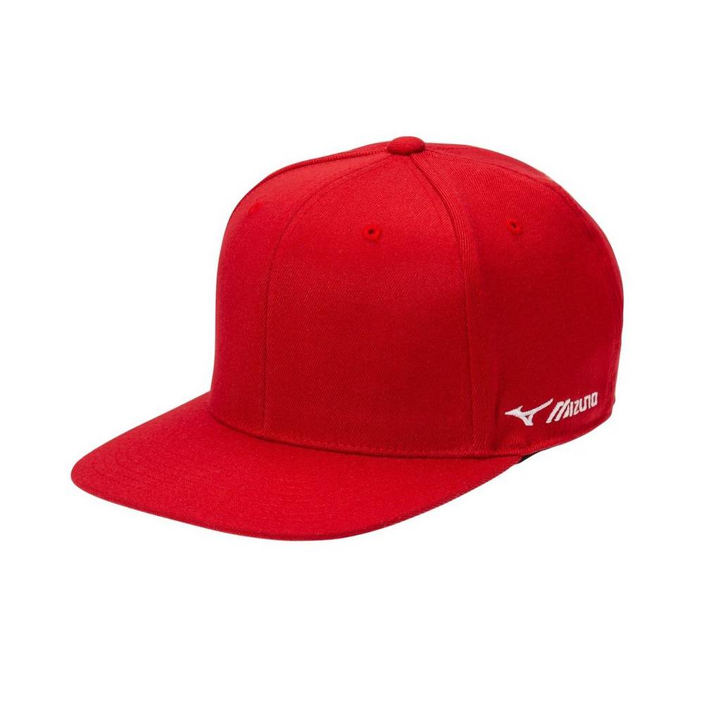 Mizuno Team Snapback Férfi Kalapok Piros KAZ940386